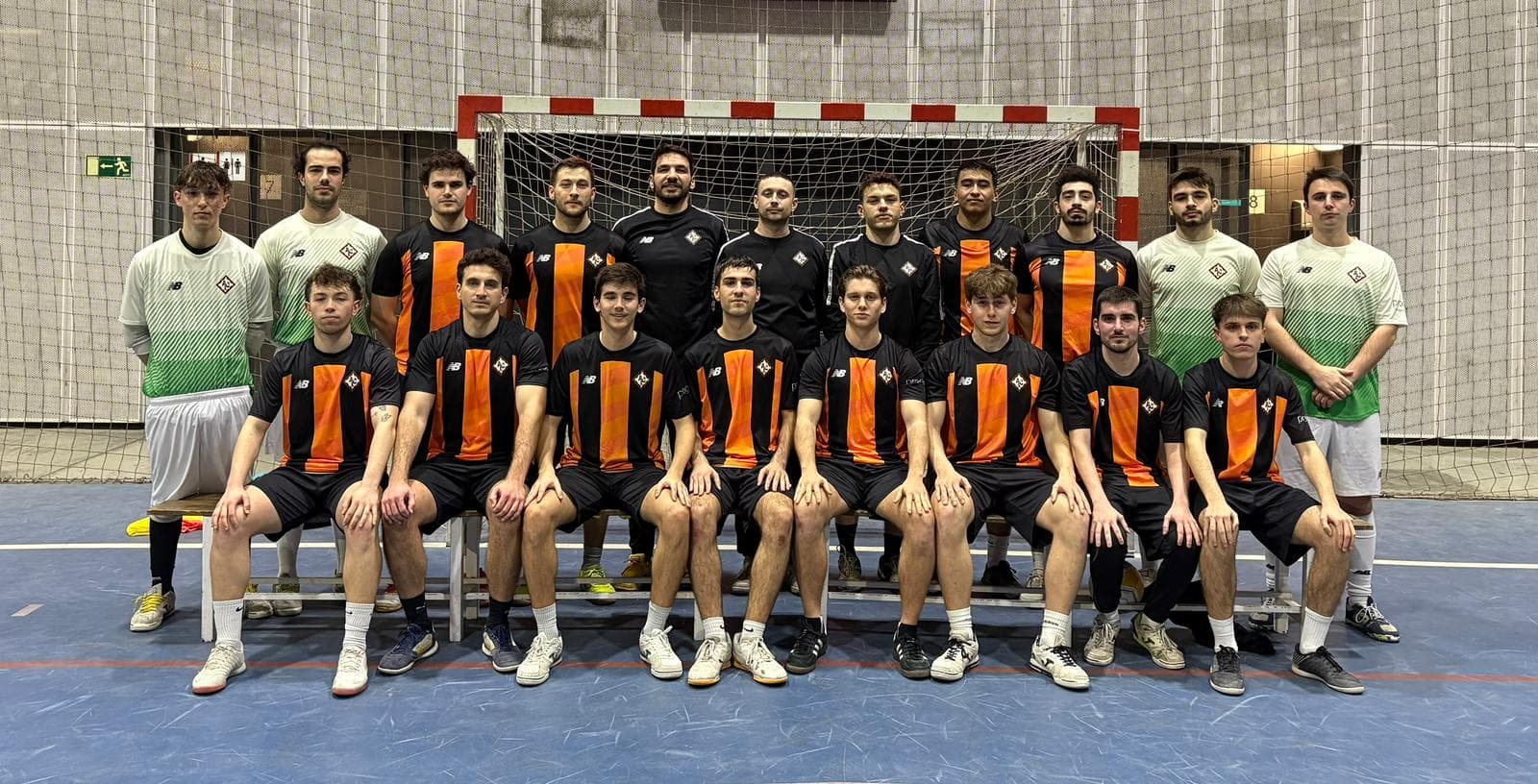 Jugadores del Atlètic Les Corts Futsal
